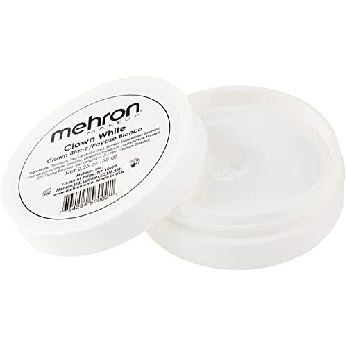 Mehron Makeup Clown White Professional Makeup (2.25 oz)