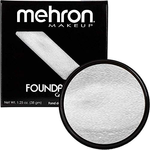 Mehron Makeup Foundation Greasepaint (1.25 ounce) (Silver)