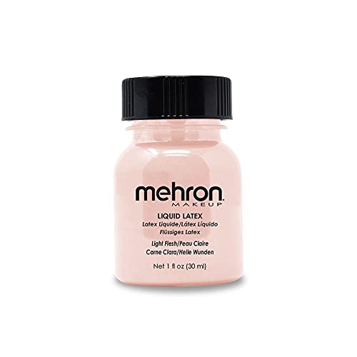 Mehron Makeup Liquid Latex (1 oz) (Light Flesh)