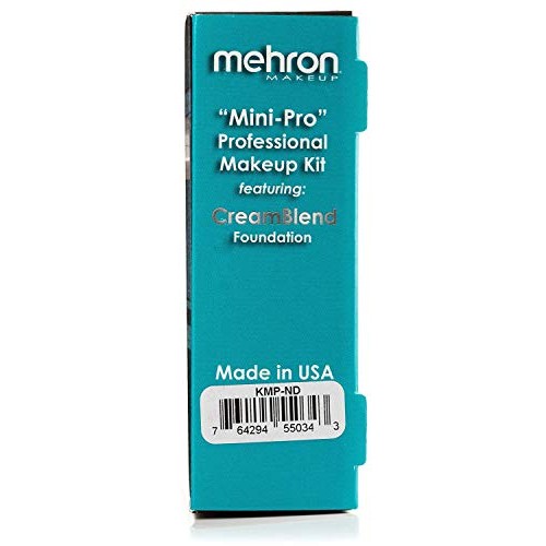 Mehron Makeup Mini-Pro Student Makeup Educational Kit (Medium Dark/Dark)