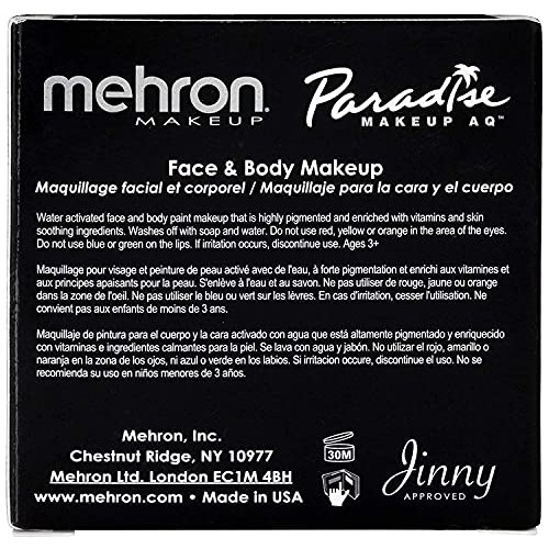 Mehron Makeup Paradise Makeup AQ Face & Body Paint (1.4 oz) (Light Blue)