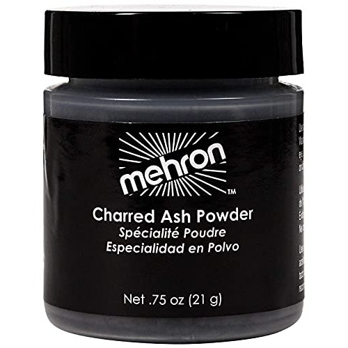 Mehron Makeup Special Effects Makeup Powder Charred Ash (.75 oz)