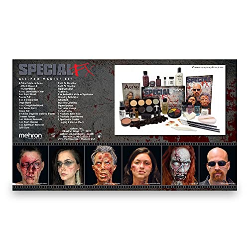 Mehron Makeup Special FX Set for Halloween, Christmas Gifts, Cosplay