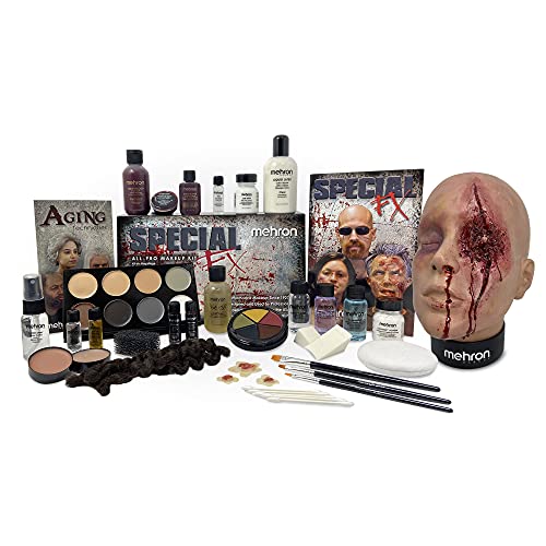 Mehron Makeup Special FX Set for Halloween, Christmas Gifts, Cosplay (Practic...