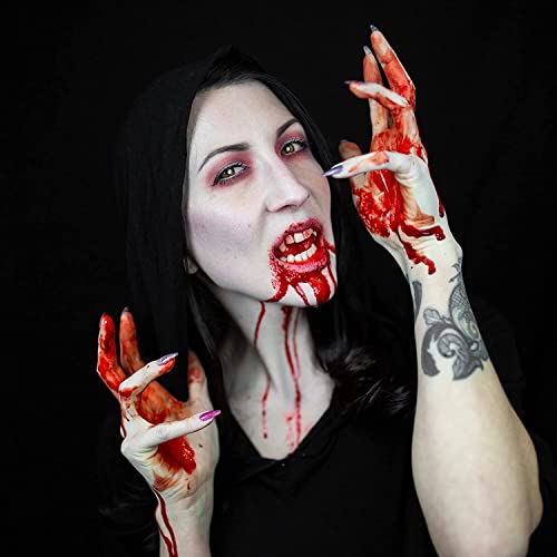 Mehron Makeup Stage Blood (9 oz) (Bright Arterial)