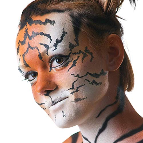 Mehron Makeup Tri-Color Halloween Makeup Palette (CAT/ANIMAL)