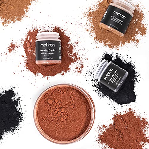Mehron Texas Dirt Special Effects Makeup Powder (0.75 oz), Medium