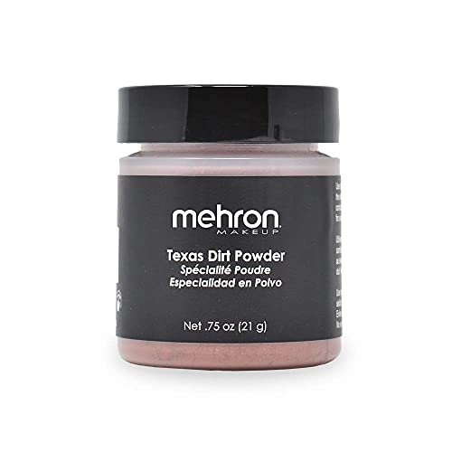 Mehron Texas Dirt Special Effects Makeup Powder (0.75 oz), Medium
