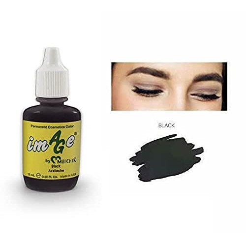MEI-CHA Image Eyeliner BLACK Color Pigment Permanent Makeup Microblading Supp...