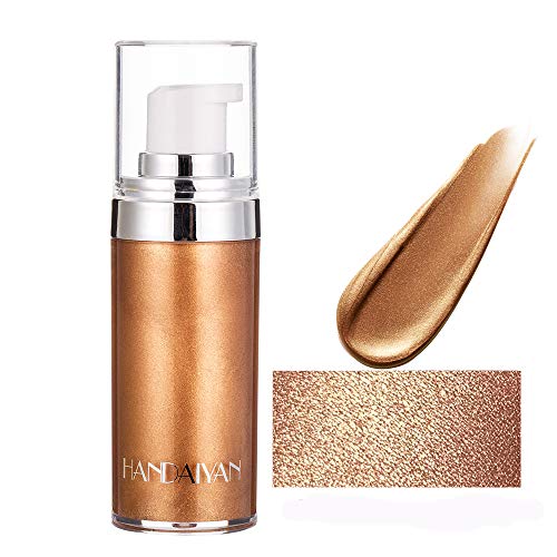 MEICOLY Liquid Body Bronzer, Highlight Makeup Luminizer Smooth Shine Shimmer ...
