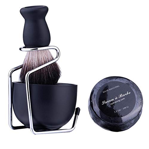 MEICOLY Men's Beard Shaver Set Manual Razor Tools Shaving Bowl Mug Stand Hold...