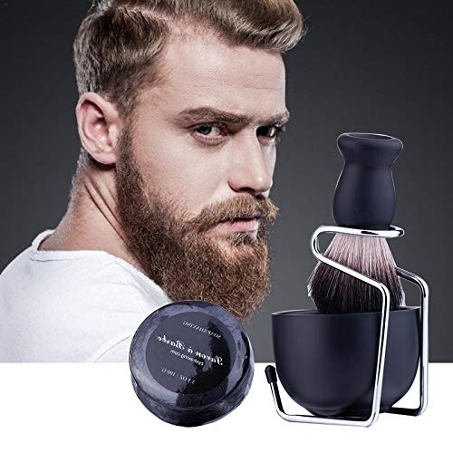 MEICOLY Men's Beard Shaver Set Manual Razor Tools Shaving Bowl Mug Stand Hold...