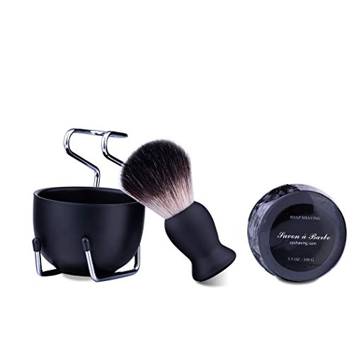 MEICOLY Men's Beard Shaver Set Manual Razor Tools Shaving Bowl Mug Stand Hold...