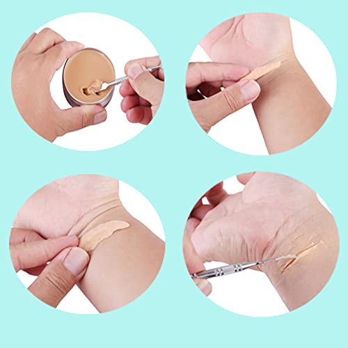 MEICOLY Scar Wax Kit Fake Modeling Wound Skin Wax(1.67Oz) Special Effects Bod...