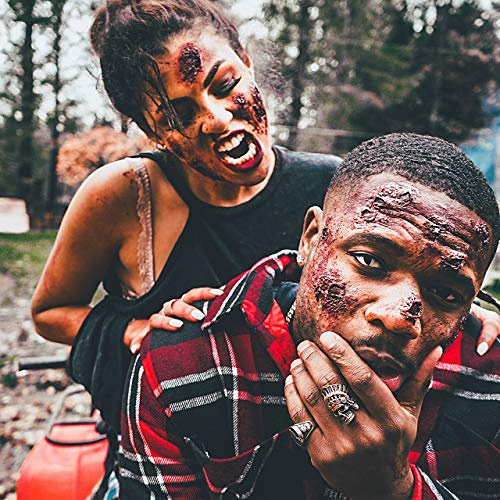 MEICOLY Scar Wax Kit Fake Modeling Wound Skin Wax(1.67Oz) Special Effects Bod...