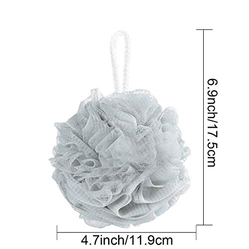 10 Pack of Bath Loofah Shower,Small Size Sponge Pouf Body Scrubber Exfoliator...