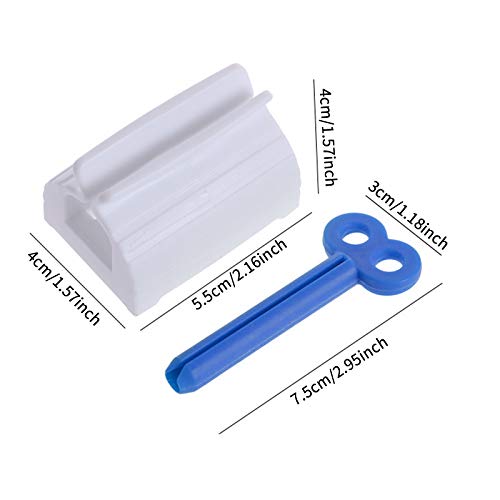 MEIW Toothpaste Squeezer ，Multi-Purpose Rolling Tube Squeezer ，Use for Sque...