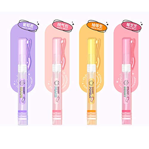 Meiying 1 PC Fruit Flavor Refreshing Advanced Purifying Mouth Wash Mouth Spra...