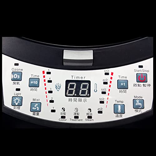 Professional Ozone Micro Mist Salon Styling Hair Steamer Hair Care Standing T...