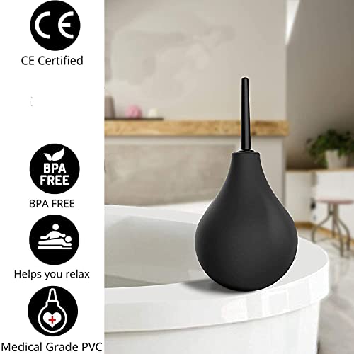 Melao Enema Bulb for Men, Anal Douche for Women, Reusable Vaginal or Anal Cle...