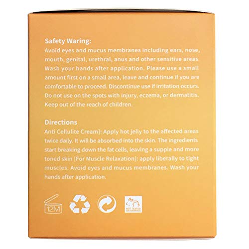 Onkessy Hot Cream Cellulite Cream Body Shape Cream Slimming Weight Loss Cream...