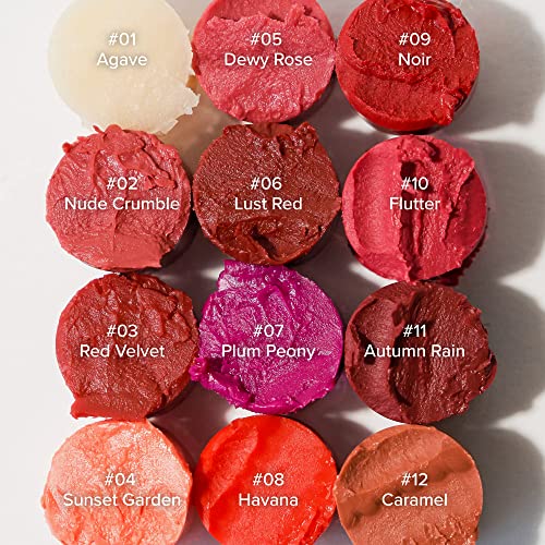 Melixir Vegan Lip Butter #03 Red Velvet(Tinted) (+11 more colors) 0.13oz, Bee...