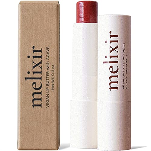Melixir Vegan Lip Butter #03 Red Velvet(Tinted) (+11 more colors) 0.13oz, Bee...