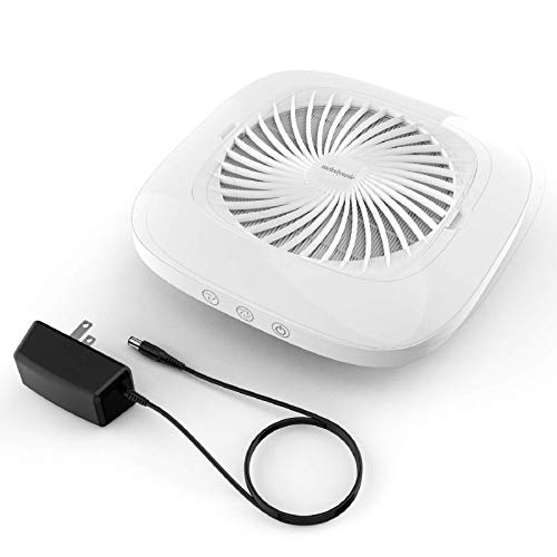 MelodySusie Nail Dust Collector with Reusable Filter, Powerful Nail Vacuum Fa...