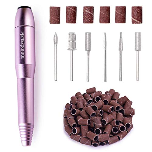 MelodySusie Portable Electric Nail Drill, Compact Efile Electrical Profession...