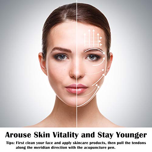 Acupuncture Pen, Stainless Steel Deep Tissue Massage Tool- Manual Acupuncture...