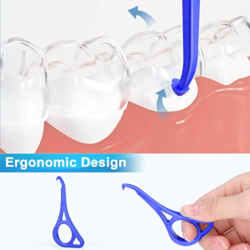 Aligner and Retainer Case with Special Magnetic Closure and 3-leaf Clover Des...