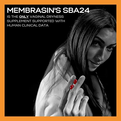 Membrasin® Feminine Moisturizer Supplement for Dryness - Natural & Estrogen F...
