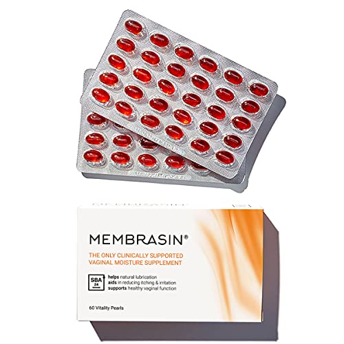 Membrasin® Feminine Moisturizer Supplement for Dryness - Natural & Estrogen F...