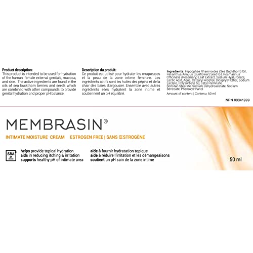 Membrasin® Topical Vulva Cream for Feminine Dryness - Feminine Moisture Produ...