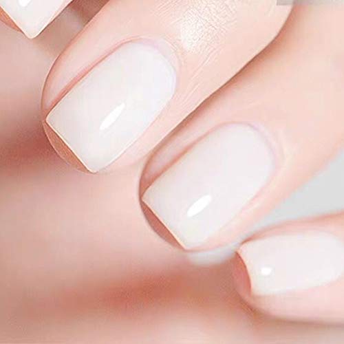 MEMEDA Nail Gel Polish Spring Summer Nail Art Colors Nude Milky UV LED Soak O...