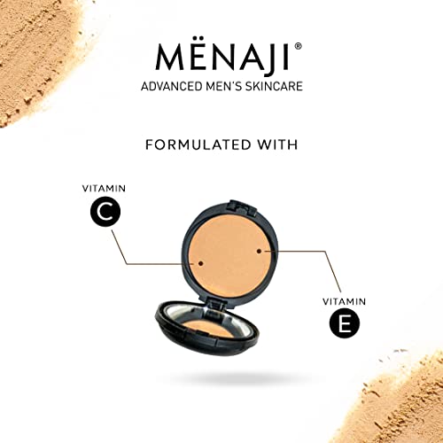 Menaji HDPV Anti-Shine Powder | Anti-Shine Face Make-Up for Men | High-Defini...
