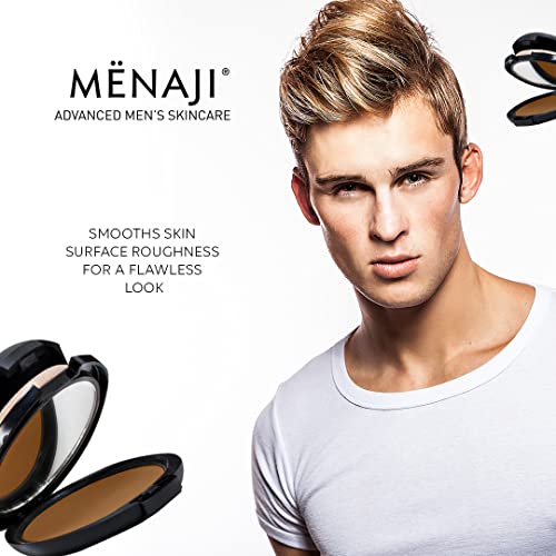 Menaji HDPV Anti-Shine Powder | Anti-Shine Face Make-Up for Men | High-Defini...