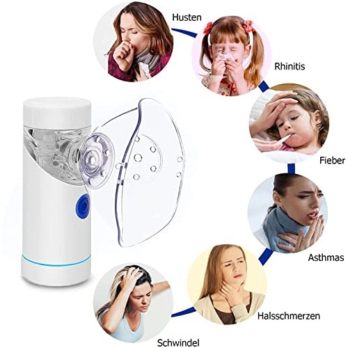 Portable Nebulizer, USB Rechargeable Nebulizer Machine Handheld Mesh Nebulize...