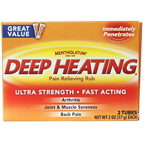 Mentholatum Deep Heating Pain Relieving Rub 2oz Twin Pack - 1 Pack