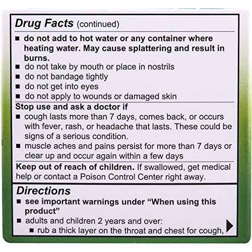 Mentholatum Nighttime Vaporizing Rub with soothing Lavender essence, 1.76 oz....