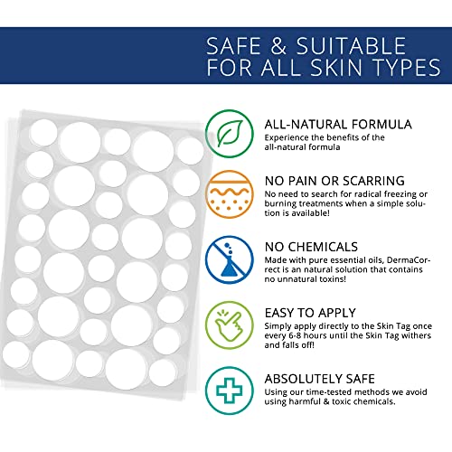 Skin Tag Remover Patches, 144 PCS New and Improved Formula Skin Tag Removal P...