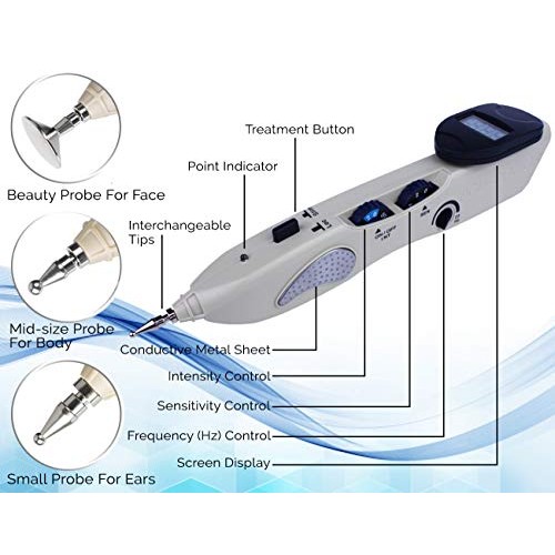 Electronic Acupuncture Pen ✮ Pain Relief Therapy ✮ Meridian Energy Pulse ✮ La...