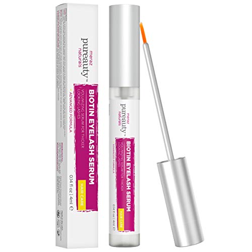 Eyelash Serum Biotin Eyebrow Serum, Lash Boost, Longer and Thicker Looking La...