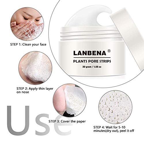 Blackhead Mask, LANBENA Blackhead Mask Blackhead Remover Mask Peel off Mask F...
