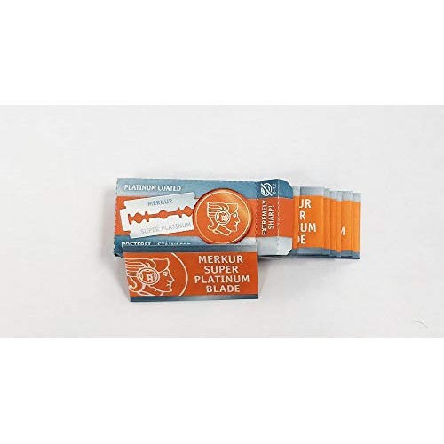 Merkur Razor Double Edge Razor Blades, MK-911, 10 Count (Pack of 1)