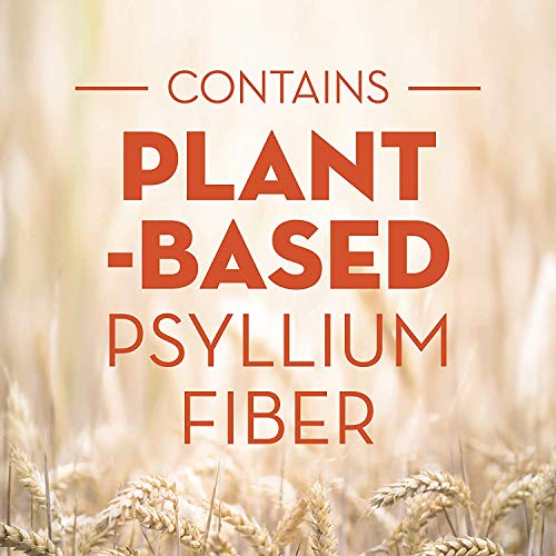 Metamucil Sugar-Free Fiber Supplement, 180 Servings, 4-in-1 Psyllium Husk Pow...