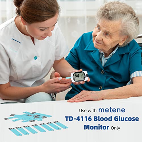 Metene TD-4116 Blood Glucose Test Strips, 100 Count Blood Sugar Test Strips f...