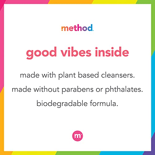 Method Bar Soap, Simply Nourish, 6 oz, 4 pack, Packaging May Vary