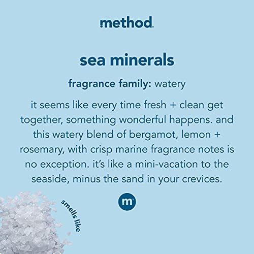 Method Foaming Hand Soap, Sea Minerals, 10 oz, 6 pack, Packaging May Vary