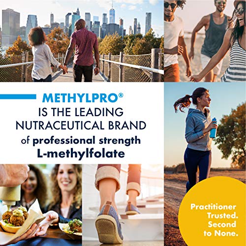 MethylPro 10mg L-Methylfolate (30 Capsules) - Professional Strength Active Me...